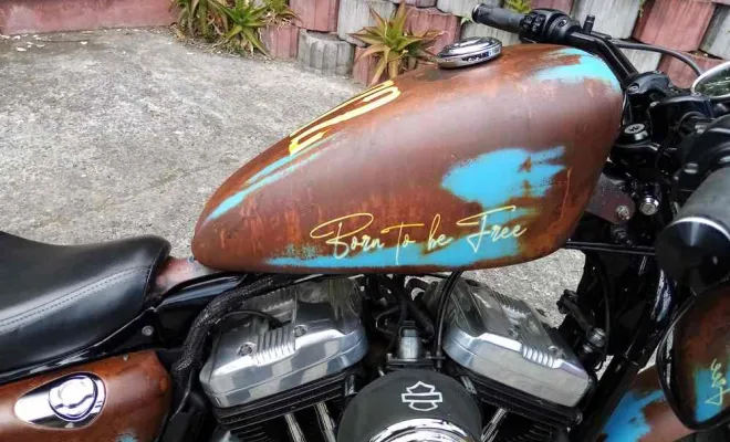 Peinture sur carrosserie, Saint-Paul, BIKE&ROLL Garage